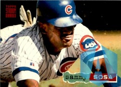 1994 Topps Stadium Club Sammy Sosa #80 Chicago Cubs